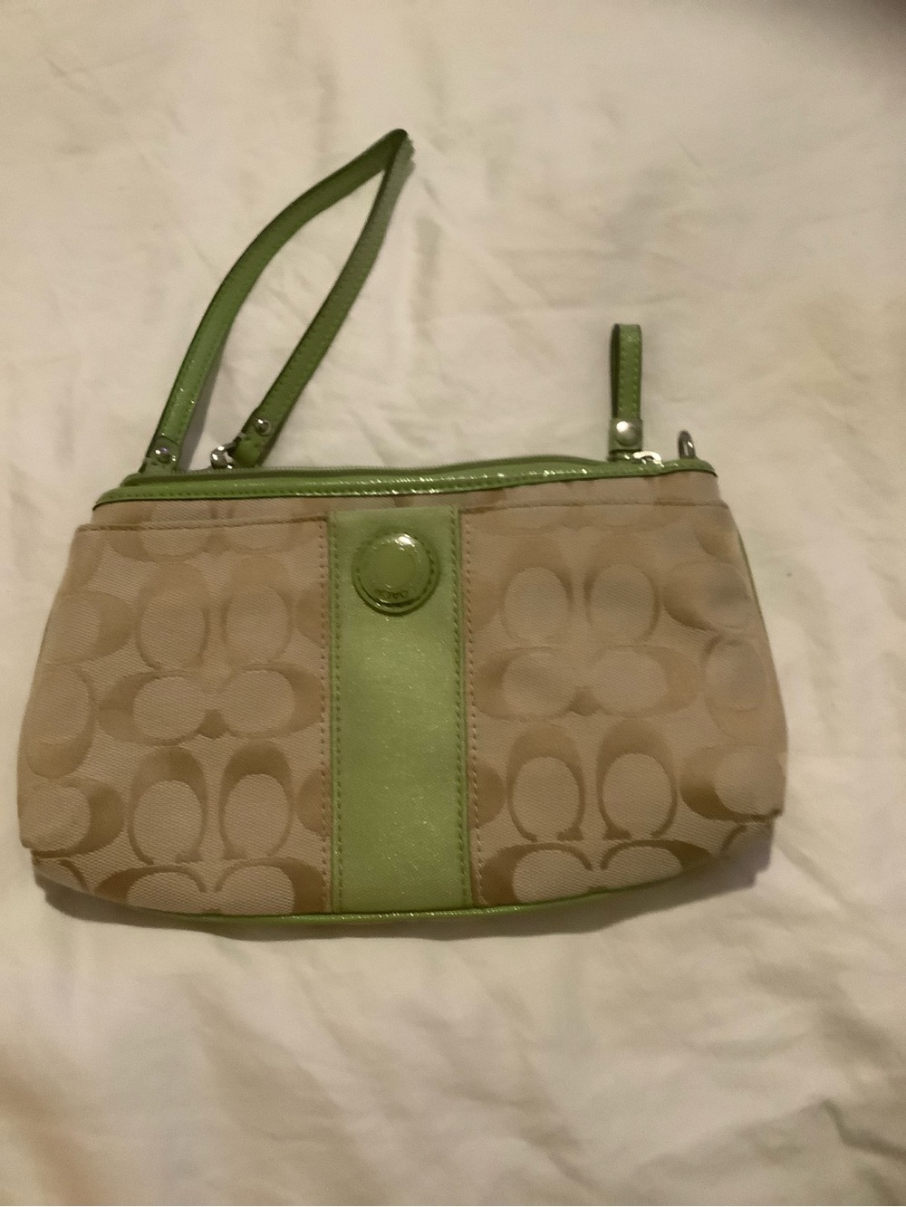 Coach Signature Handbag / Wristlet